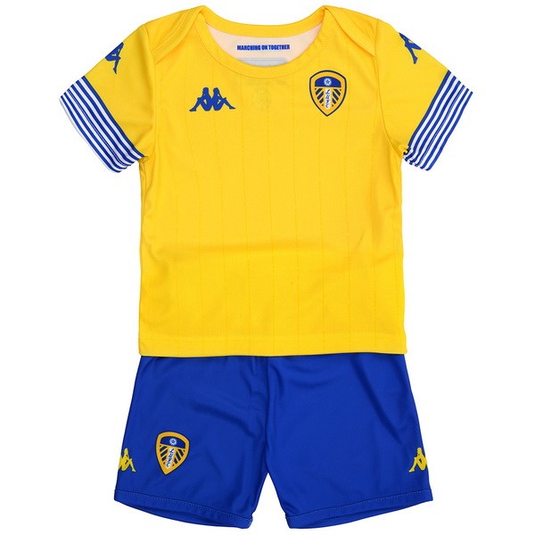 Camiseta Leeds United Replica Tercera Ropa Niños 2018/19 Amarillo